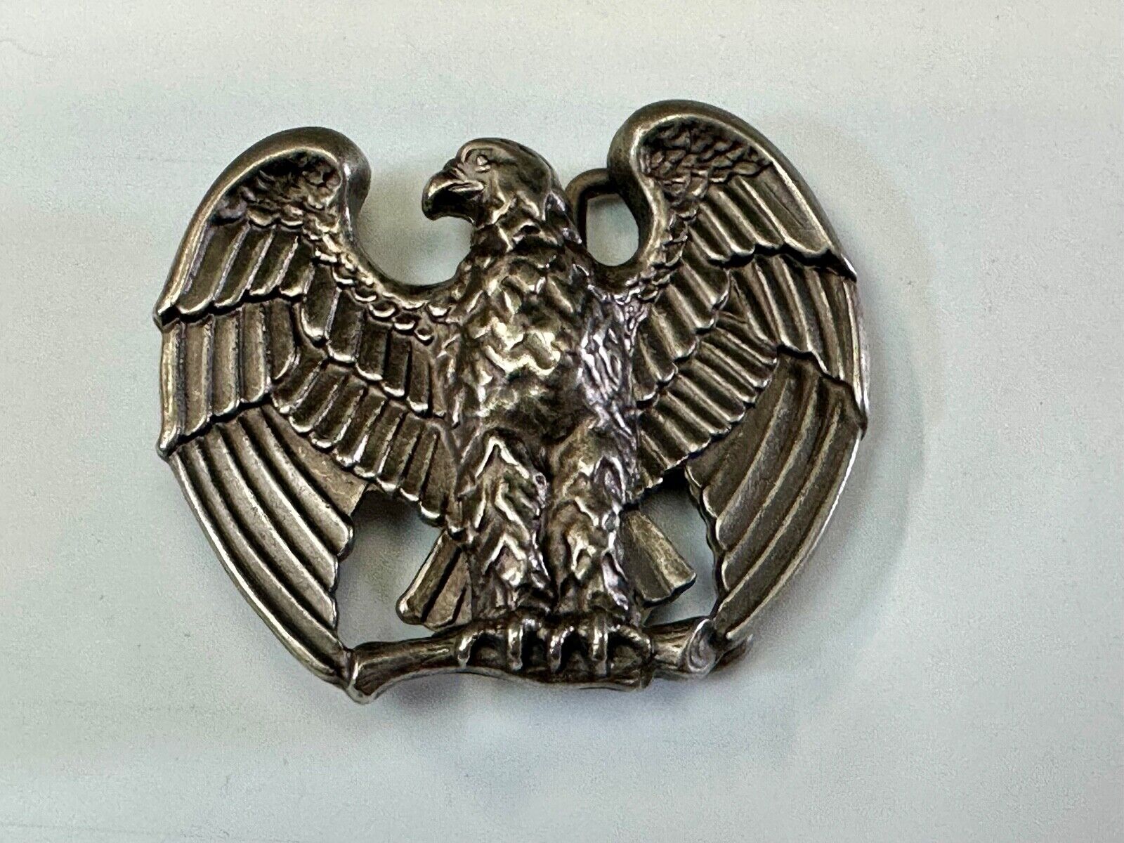 American Pride Patriotic USA Eagle Western cowboy Vintage belt buckle by Avon