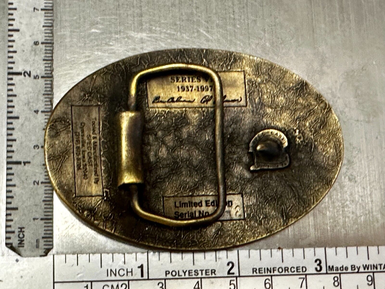 60 Years TISCO Tractor Implement Supply company NOS Belt Buckle by Speccast