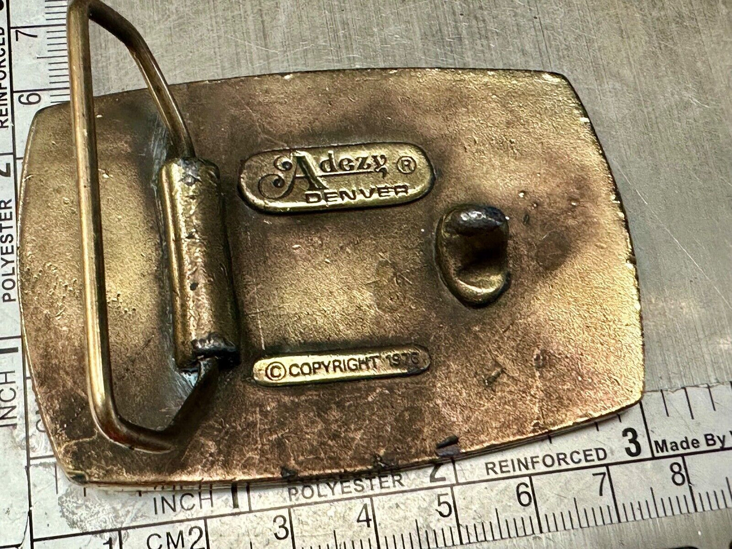 Vintage Gun Collectors Model 1851 .36 Caliber belt buckle by ADezy