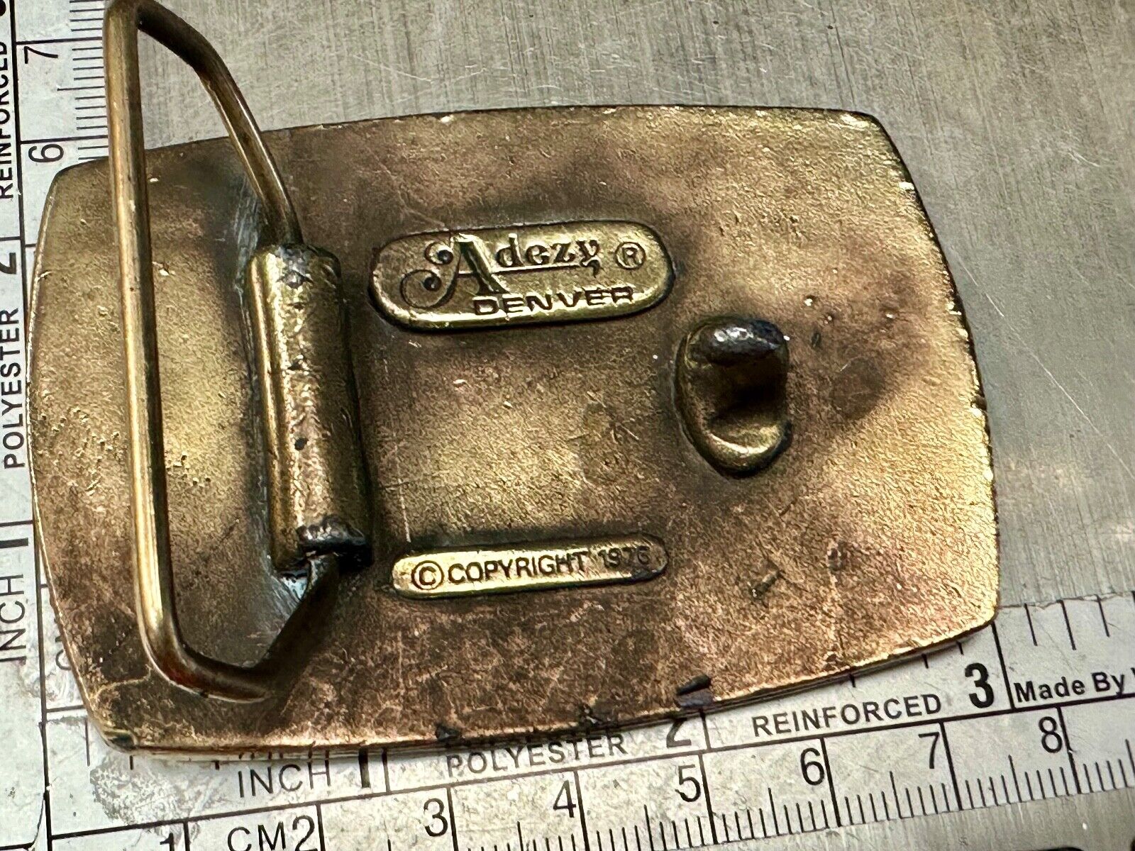 Vintage Gun Collectors Model 1851 .36 Caliber belt buckle by ADezy