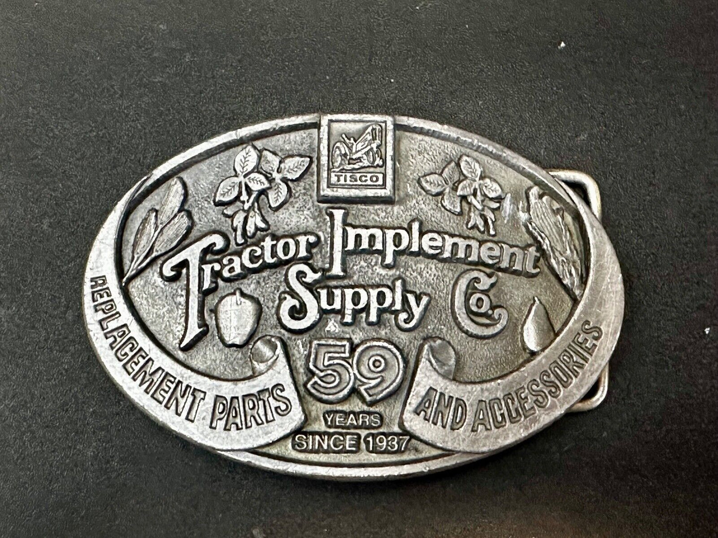 TISCO Tractor Implement Supply Replacement Parts 59 years Series 7 Belt Buckle