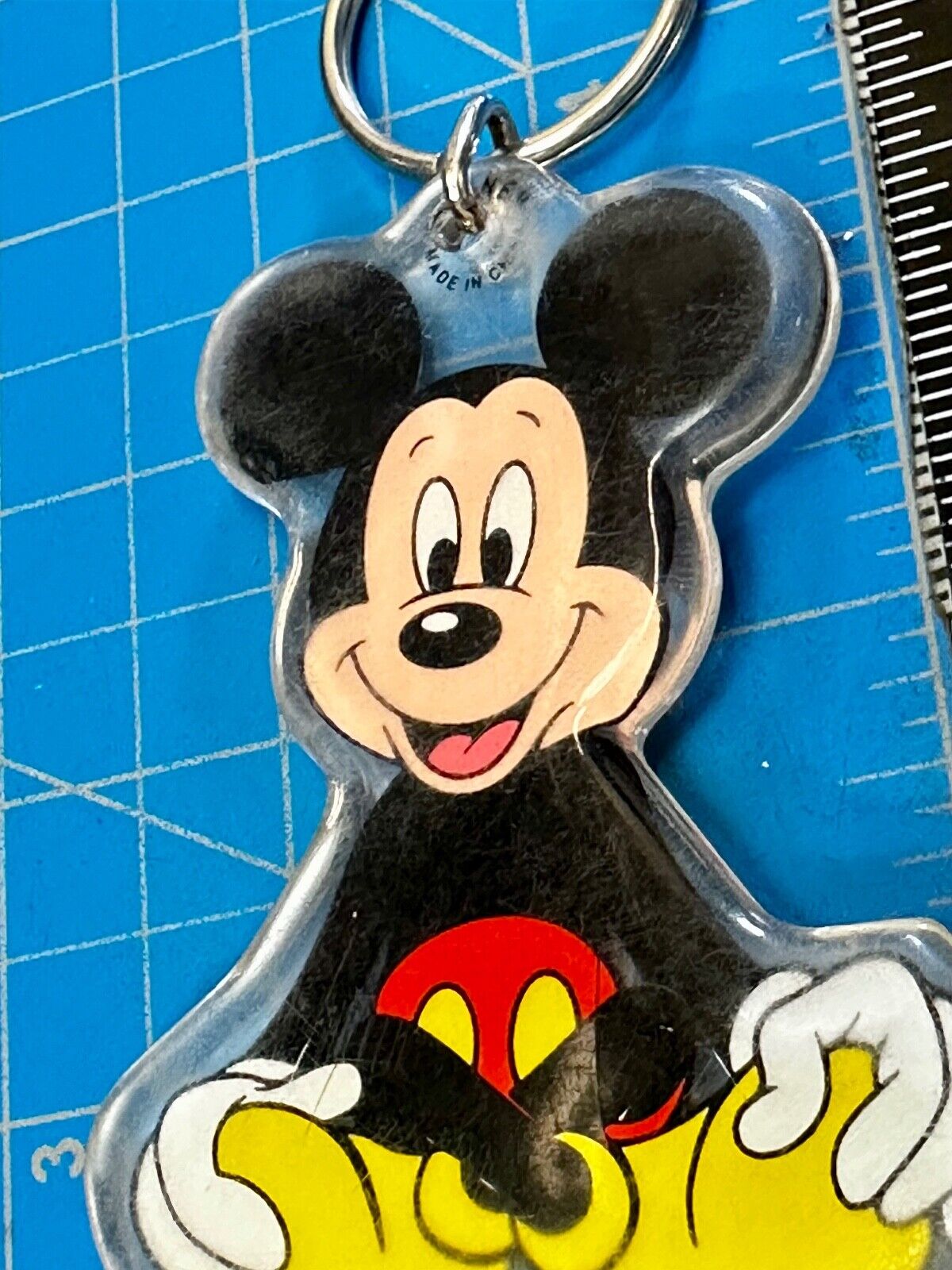 Adorable Mickey Mouse Disney Souvenir Keychain, Key Chain Ring