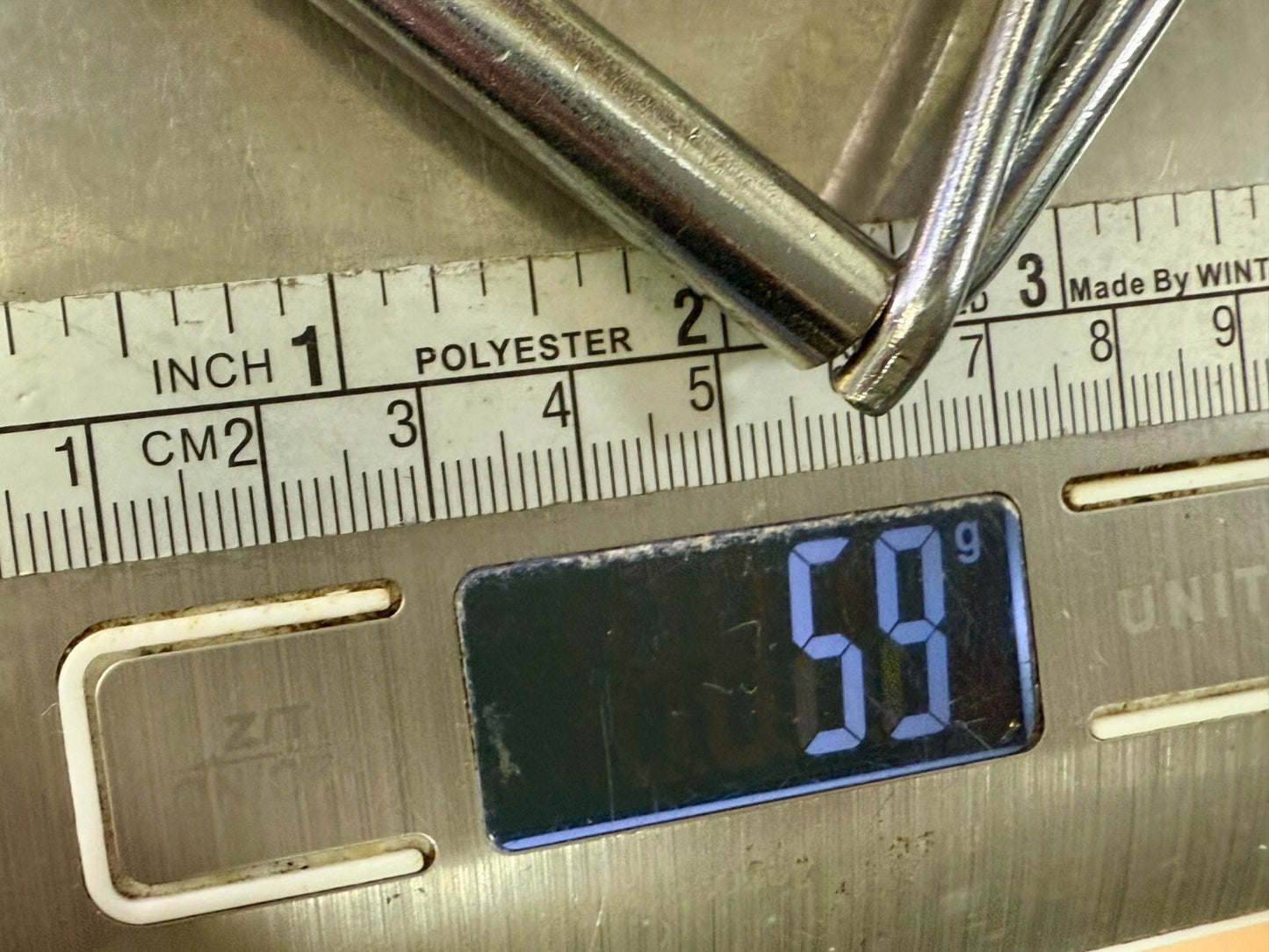 3" wide Double Prong Roller Silver Tone Replacement Uniform Belt Buckle