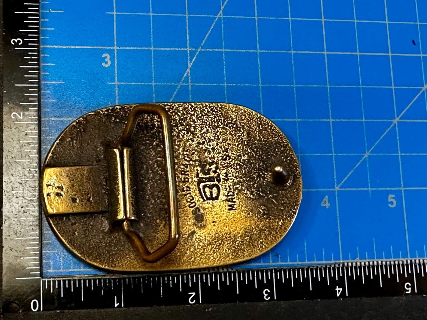 20th Century Fox Logo Movie Studio Music Entertainment Co BTS Brass Belt Buckle