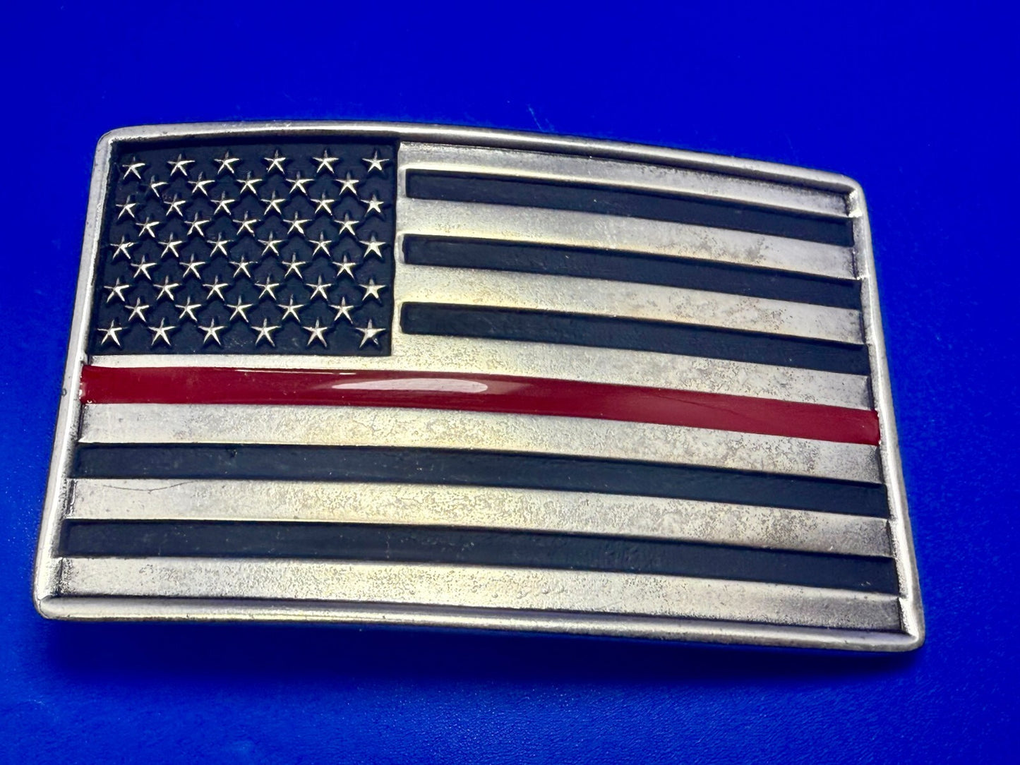 USA United States Flag American Pride Patriotic Montana Silversmiths Belt Buckle