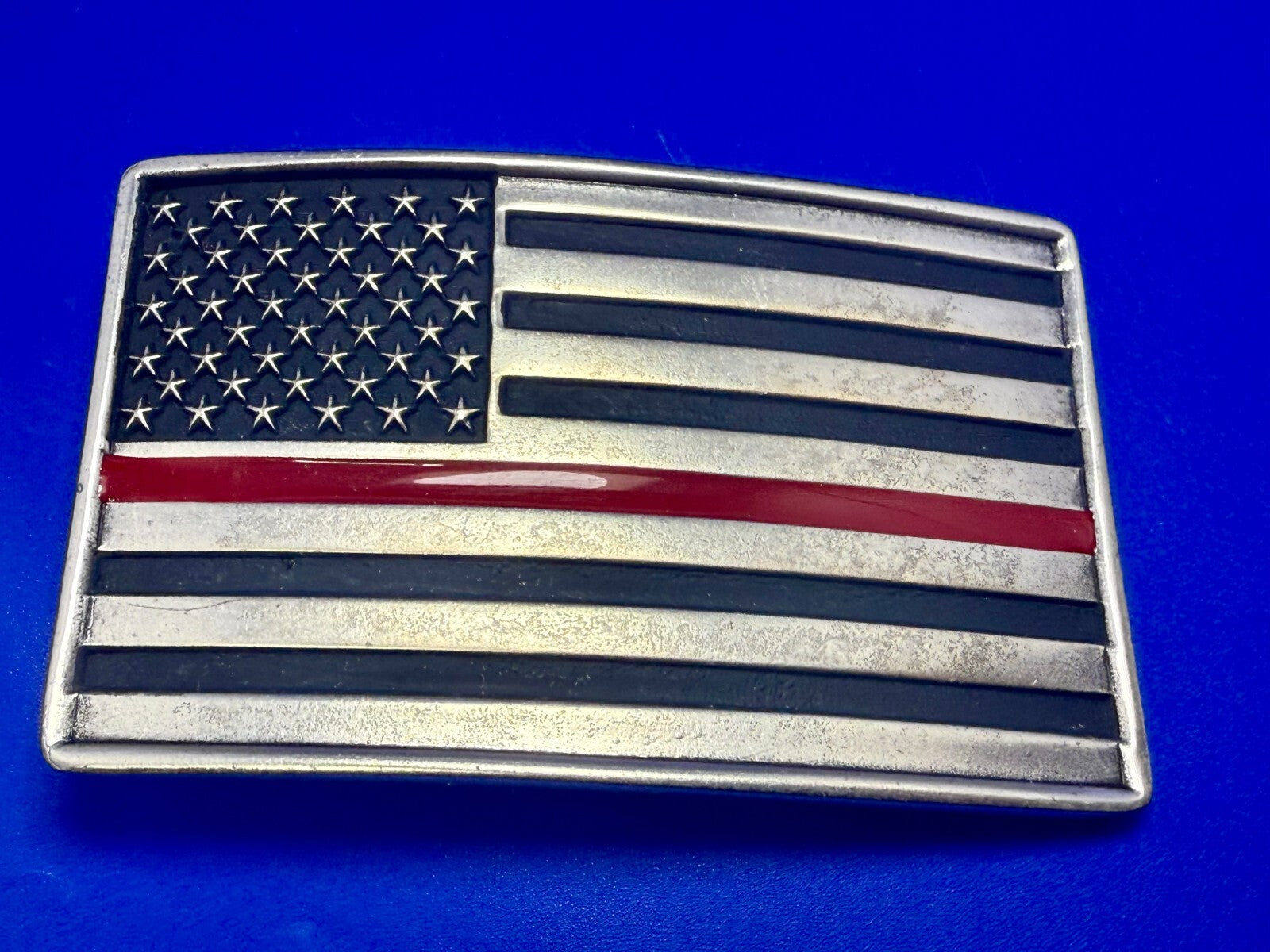 USA United States Flag American Pride Patriotic Montana Silversmiths Belt Buckle