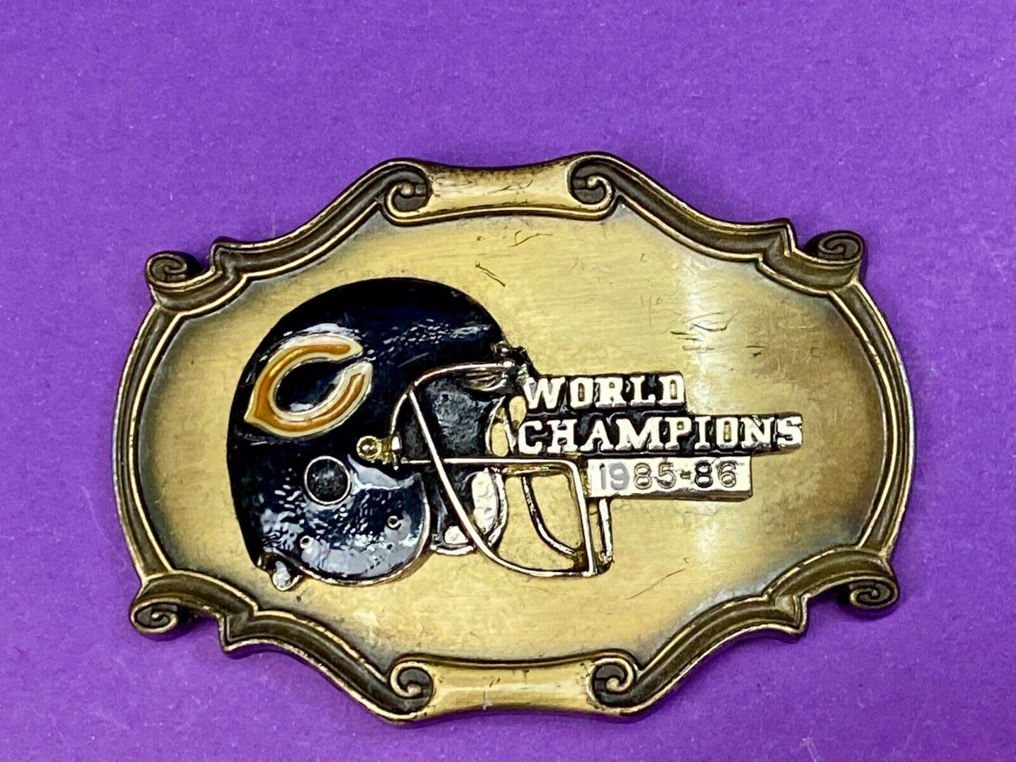 Vintage 1978 Raintree CHICAGO DA BEARS FOOTBALL world Champ NFL team 