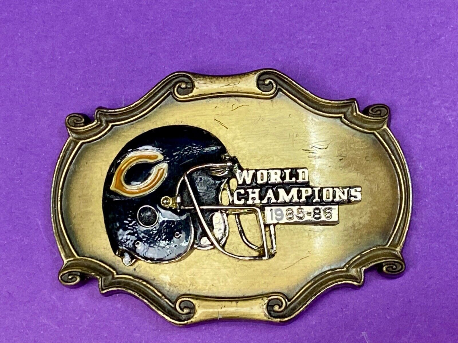 Vintage 1978 Raintree CHICAGO DA BEARS FOOTBALL world Champ NFL team 