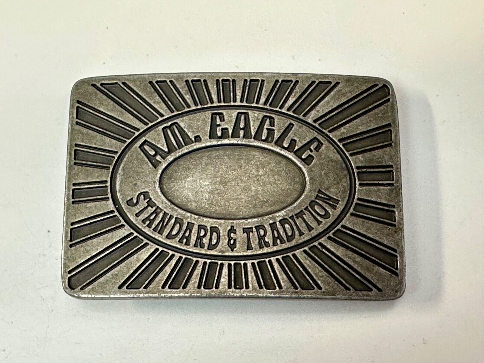 AM EAGLE STANDARD AND TRADITION BELT BUCKLE