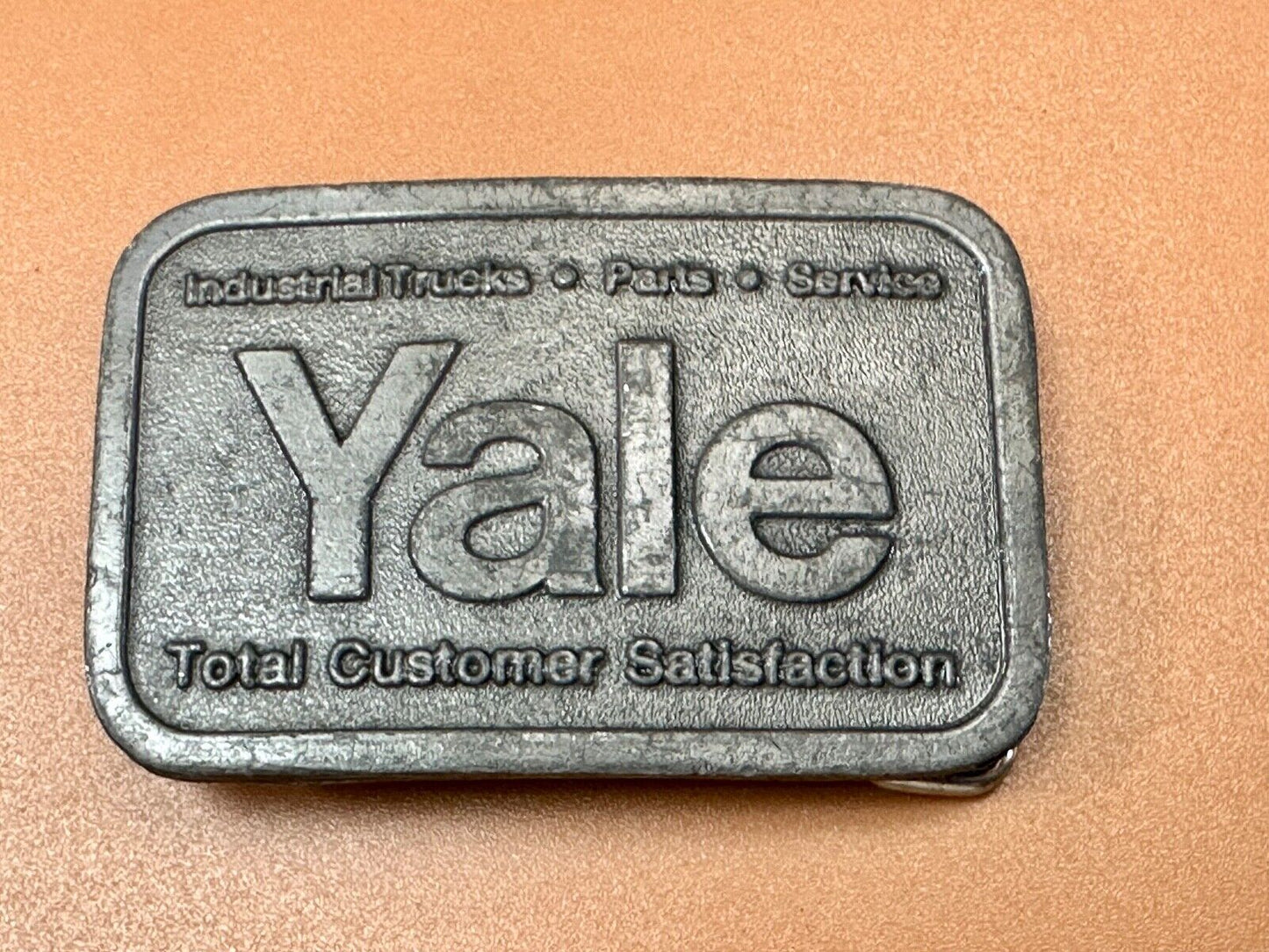 YALE Trucking Industrial Parts Service Total Customer Satisfaction belt buckle