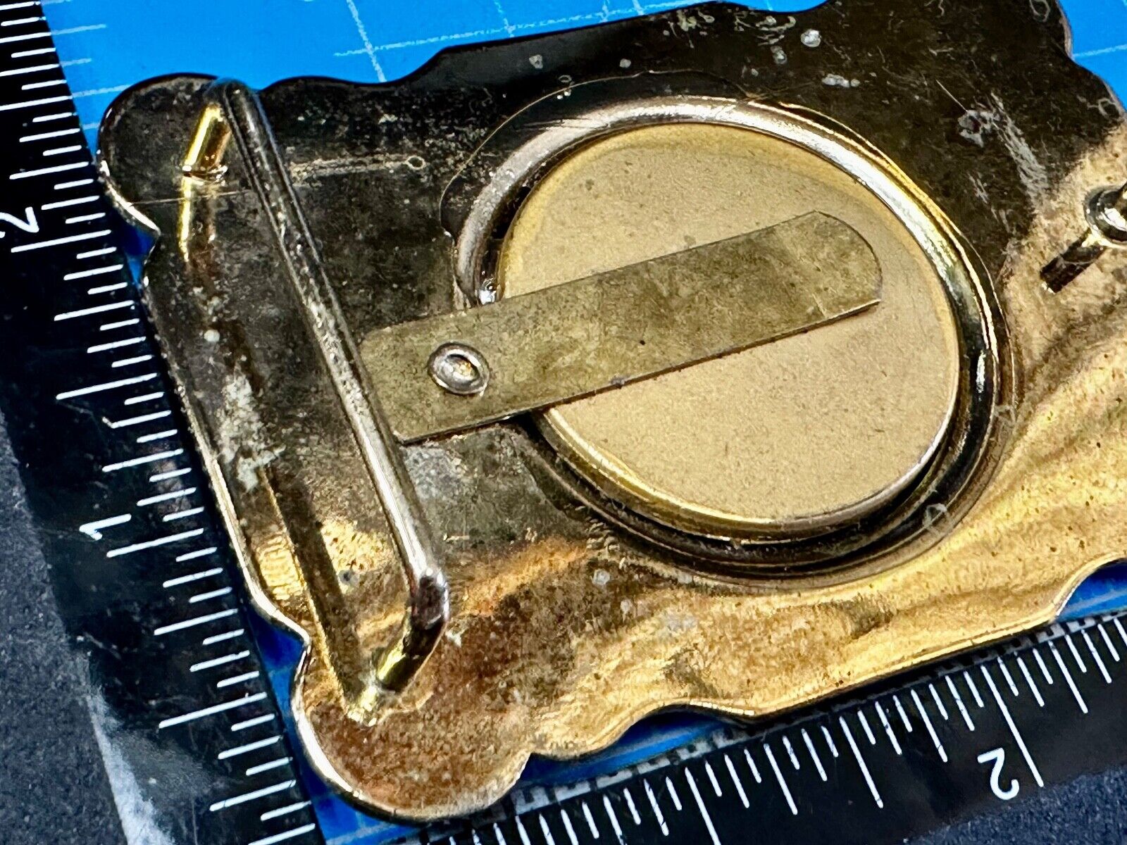 Two horse head picture (Or Your Morgan Silver Dollar!) western Belt Buckle