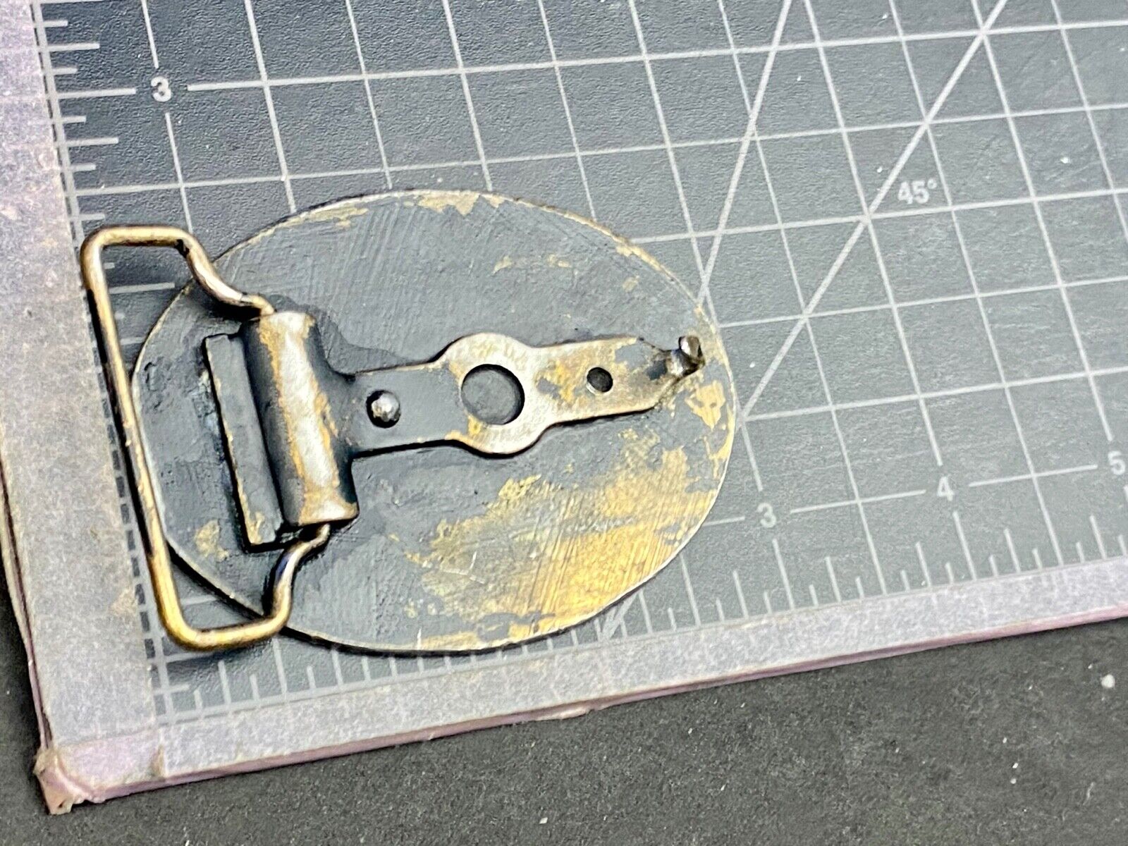 Vintage Hoyt Gun Holsters Coupville Washington Belt Buckle