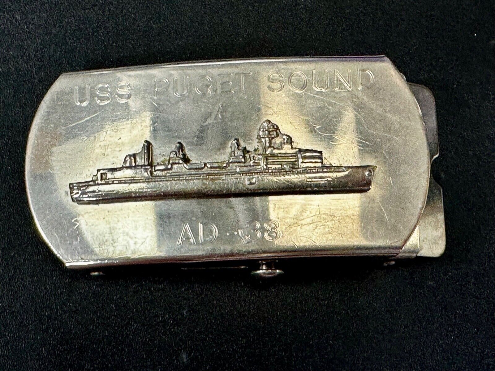 Uss Puget Sound Us Navy Samuel Gompers-Class Battle Destroyer Tender Ad-38