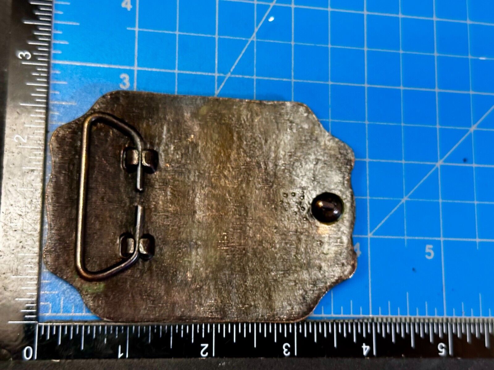American Express Co Wells Butterfield Vintage Bank Stagecoach Scene Belt Buckle