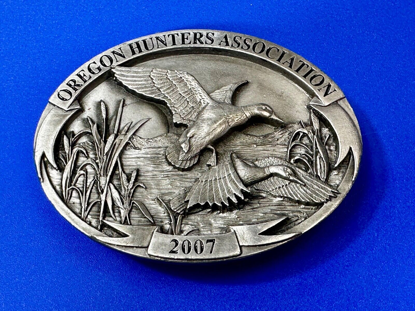 24th Annual Oregon Hunters Association Commemorative Limited Edition Belt Buckle