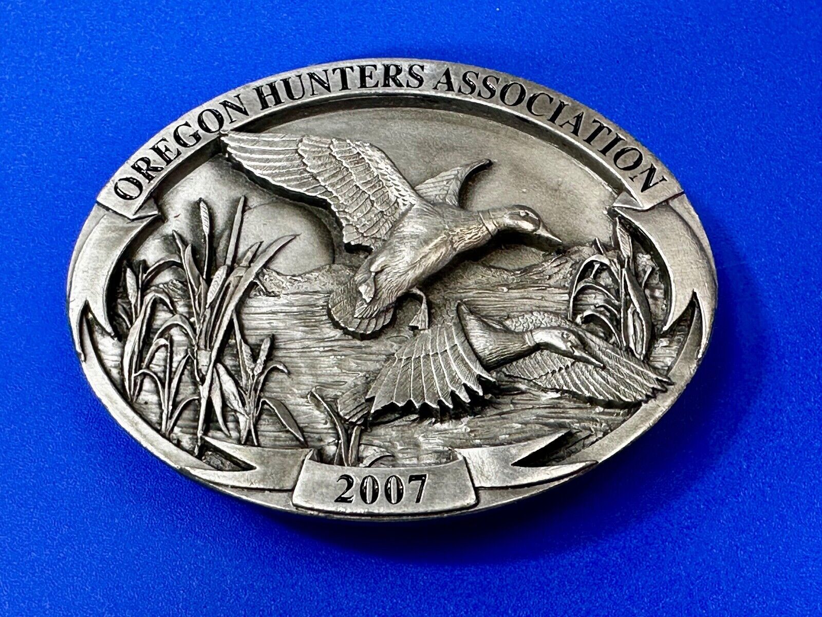 24th Annual Oregon Hunters Association Commemorative Limited Edition Belt Buckle
