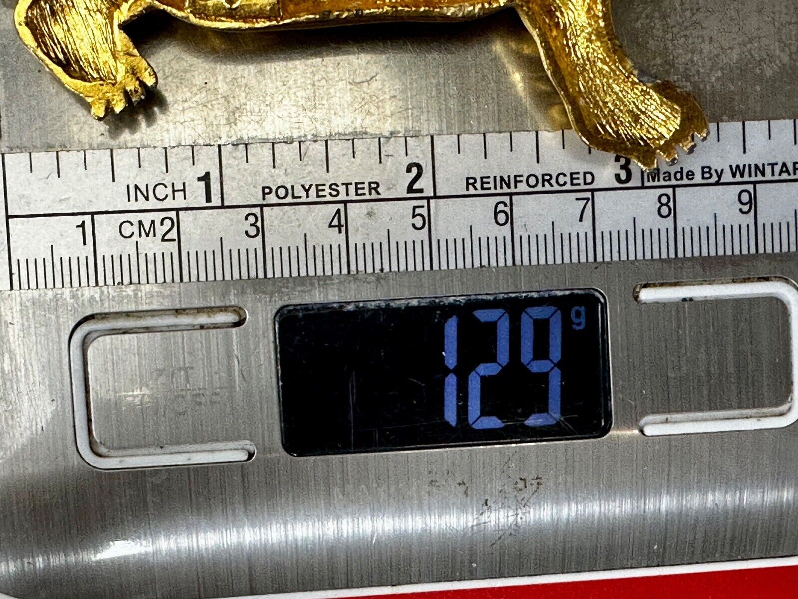 Tortoise Turtle Adorable Figural Huge Gold Tone Vintage Belt Buckle Over 4" Wide