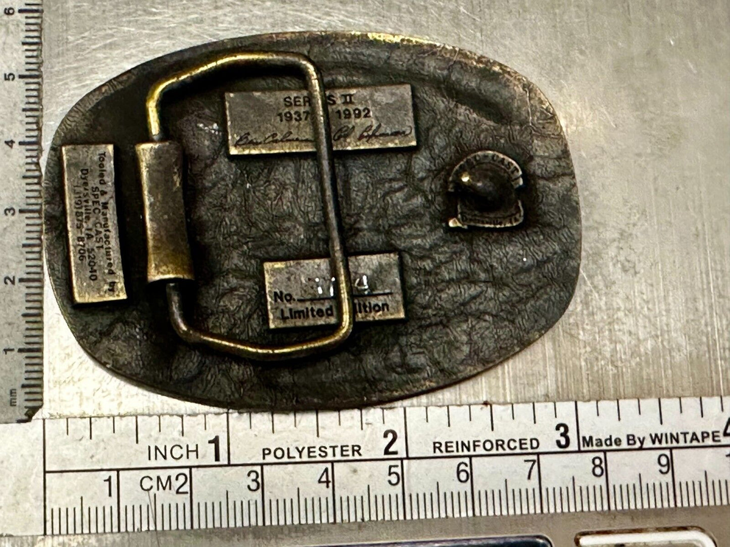 55 Years TISCO Tractor Implement Supply company NOS Belt Buckle by Speccast
