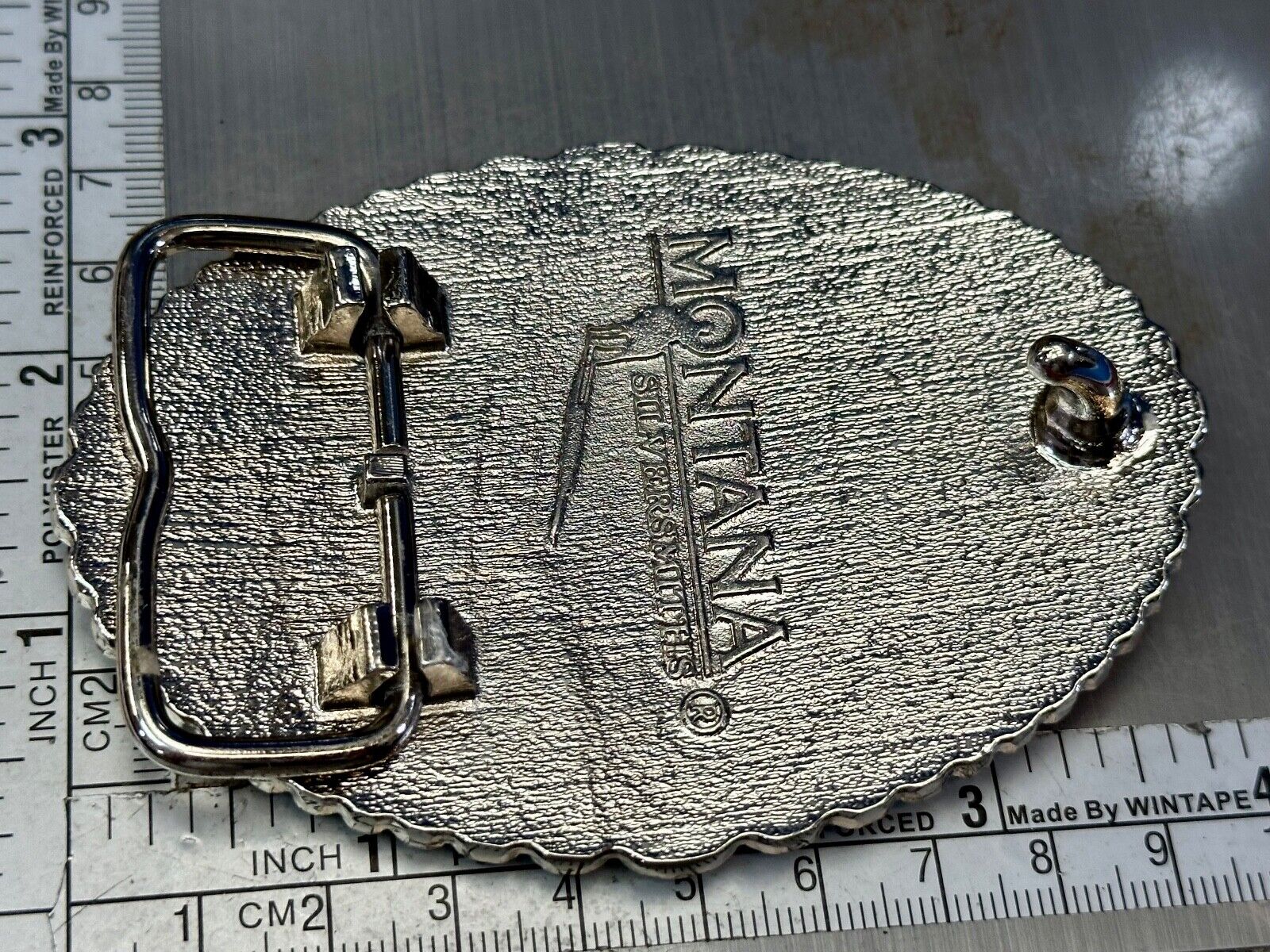 82nd Farmers FFA Convention LEAD OUT Loud 2009 Montana Silversmiths belt buckle