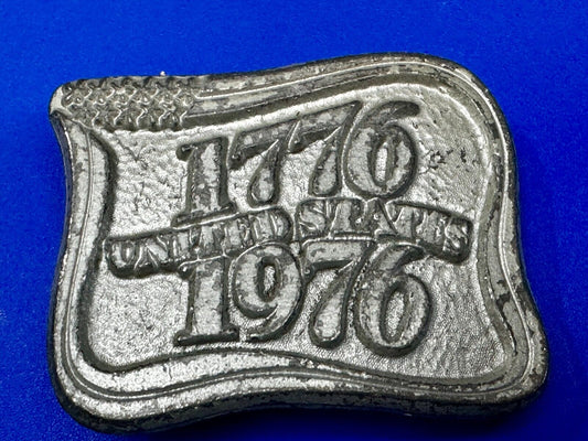 Bicentennial  1776 - 1976 United States Patriotic America Belt Buckle