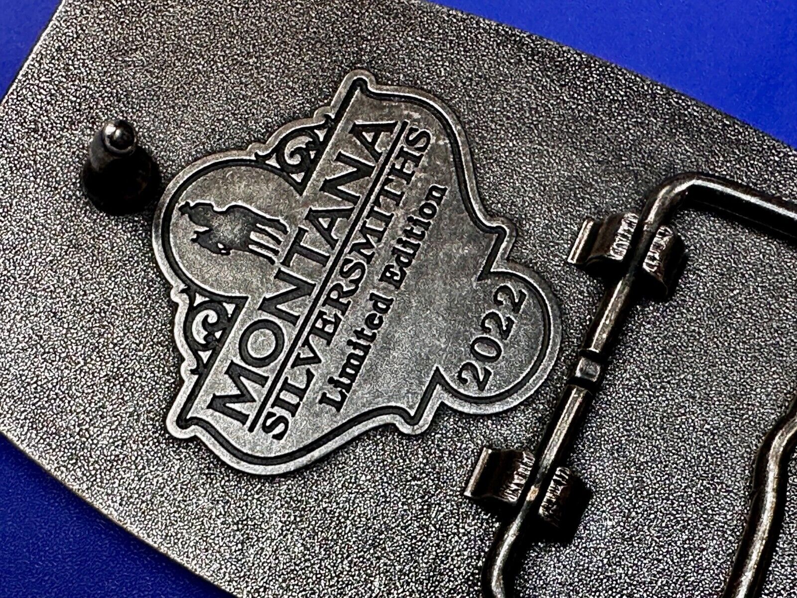 2022 Pendleton Whiskey Let'er Buck Rodeo Cowboy Montana Silversmiths Belt Buckle