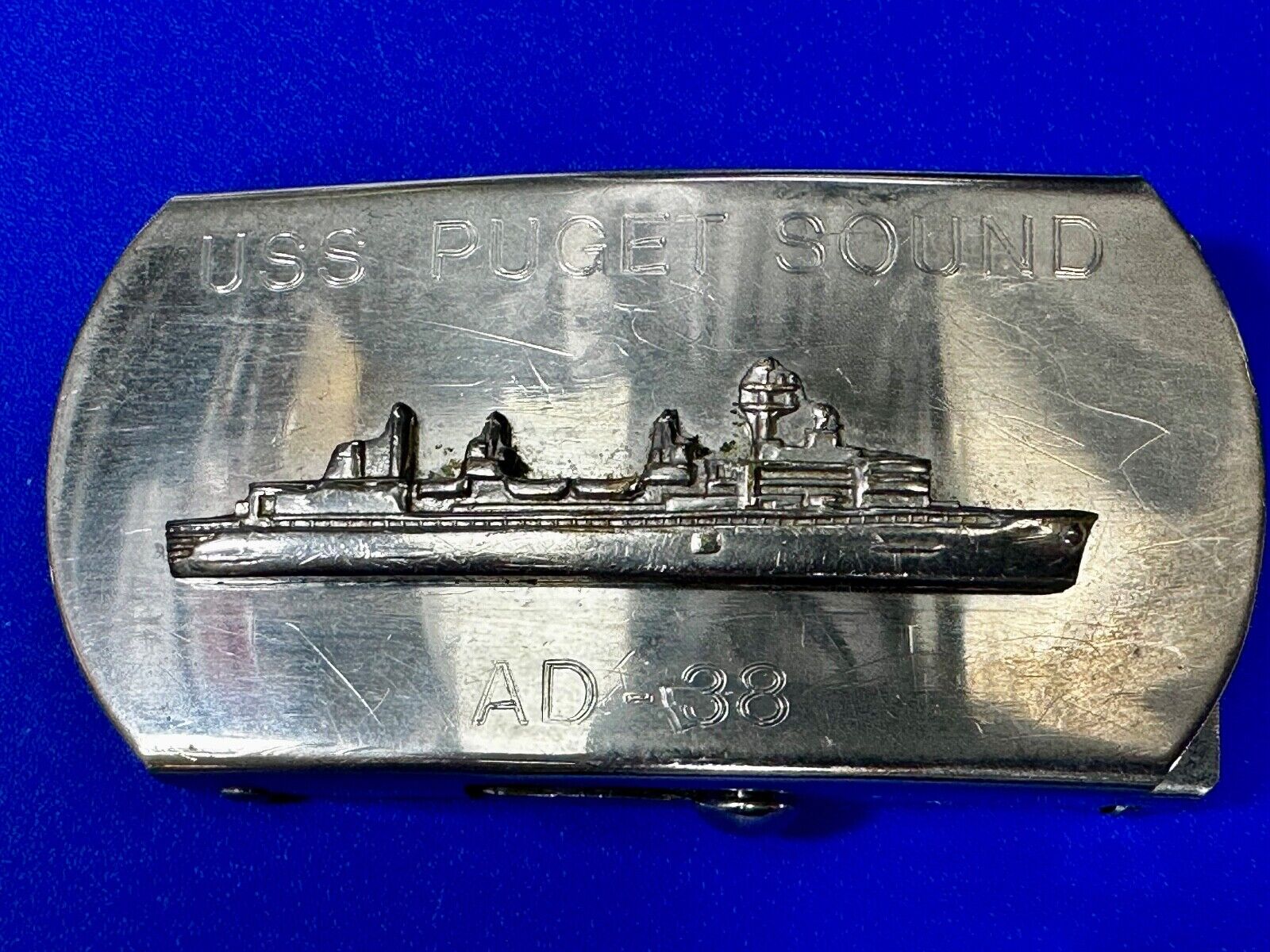 Uss Puget Sound Us Navy Samuel Gompers-Class Battle Destroyer Tender Ad-38