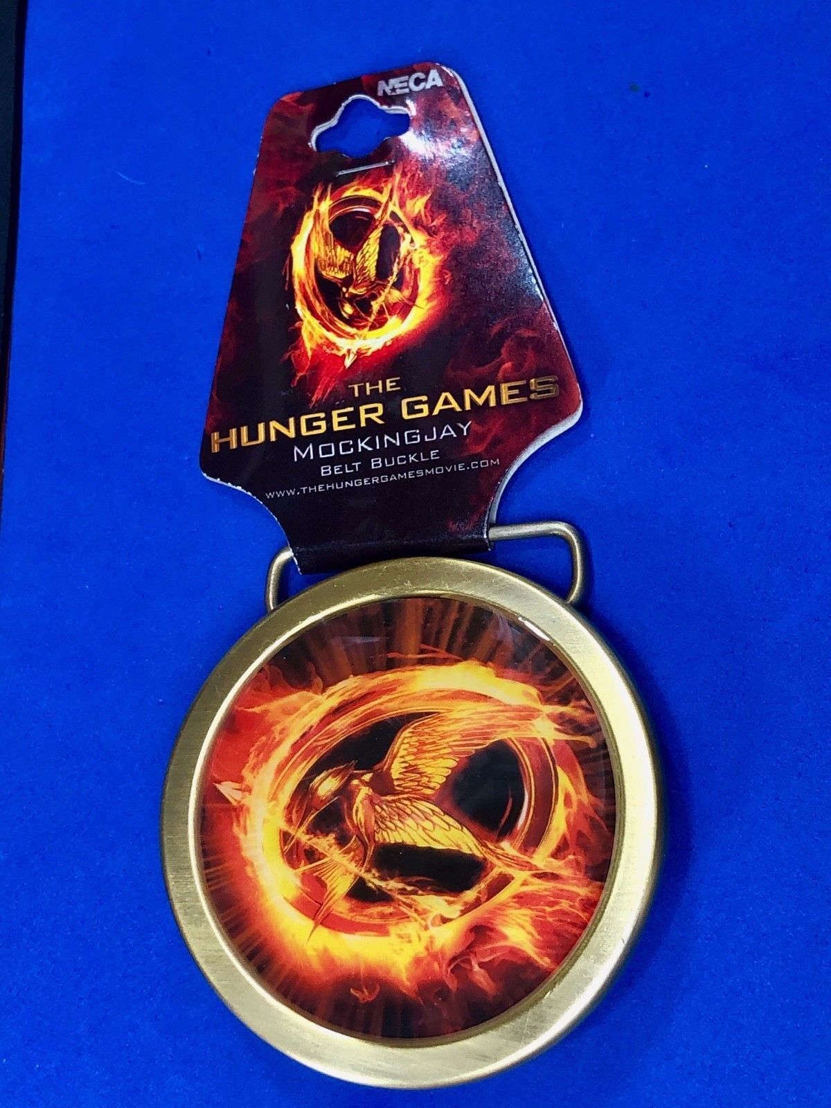 THE HUNGER GAMES - Mockingjay Movie Collectable Belt Buckle (NECA) #NEW