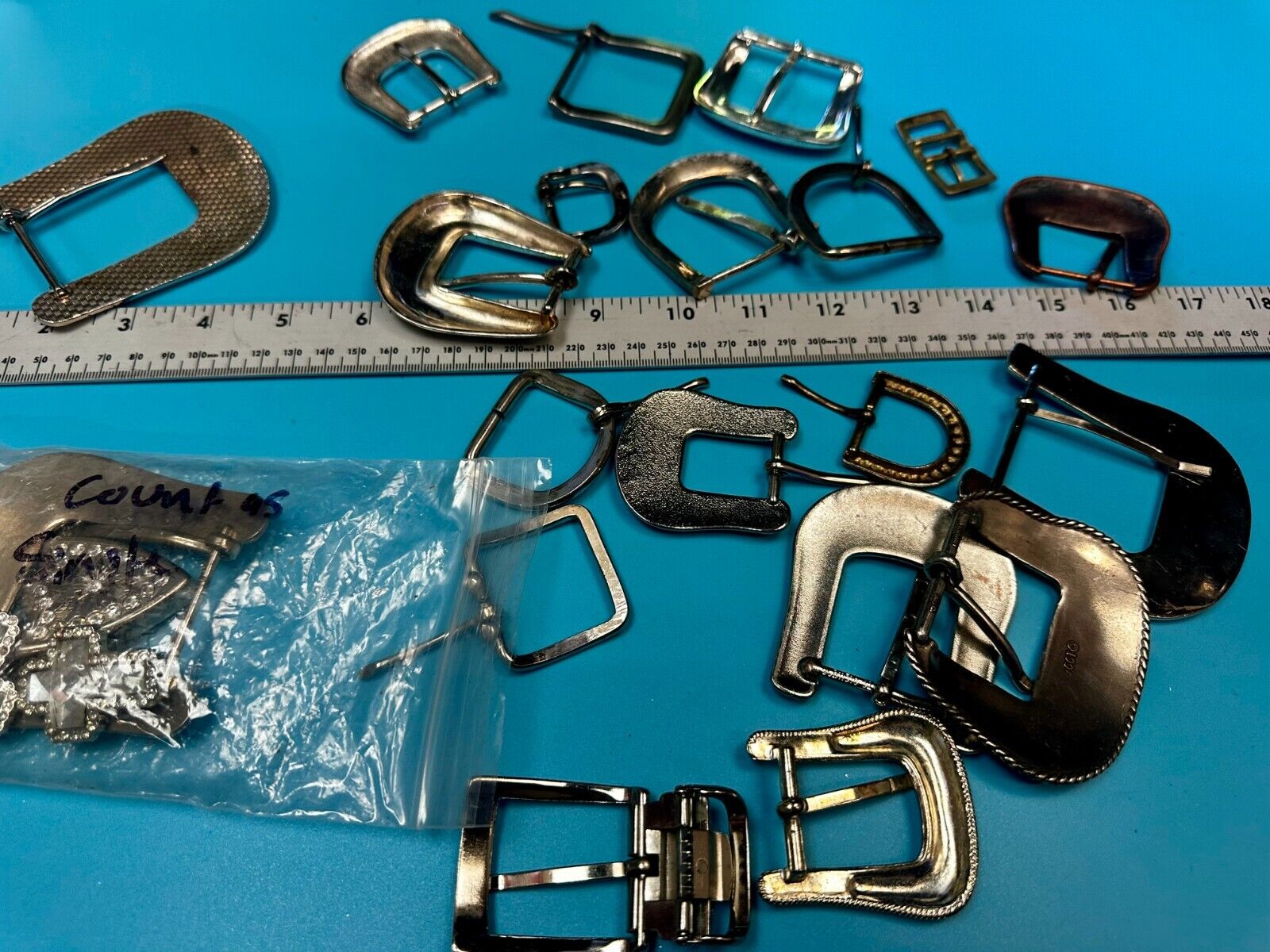 20 Vintage & Western Ranger Style Belt buckles -  Lot, Grab Bag - Resale Gifts!