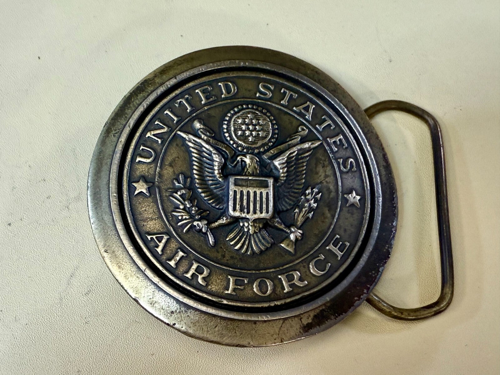 United States Air Force Vintage 1977 Limited Edition Great American Belt Buckle