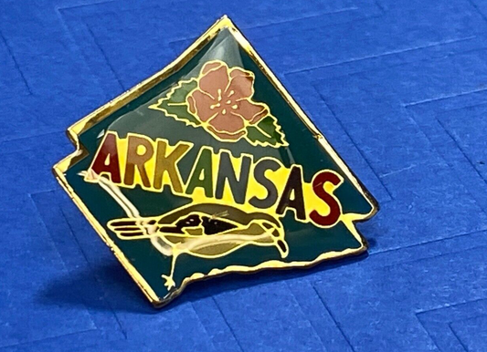 Arkansas state Apple blossom & northern mockingbird Keychain - Key Ring Chain