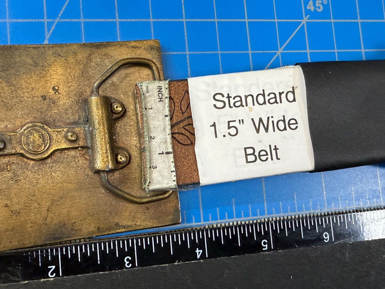 Anheuser Busch Original Budweiser St. Louis Mo. Promo Belt Buckle Bergamot B-168