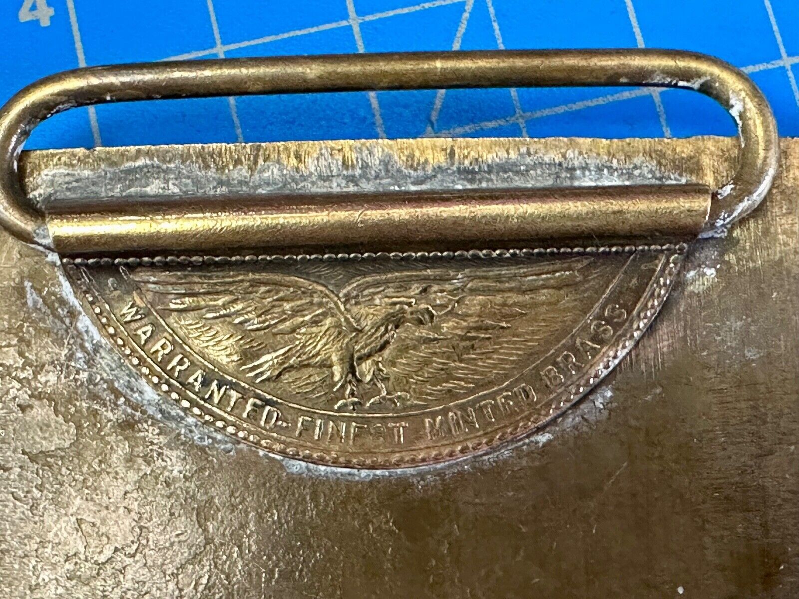 The Dalton Gang Collectors Brass Belt Buckle West Cowboy Style - see Hallmarks!