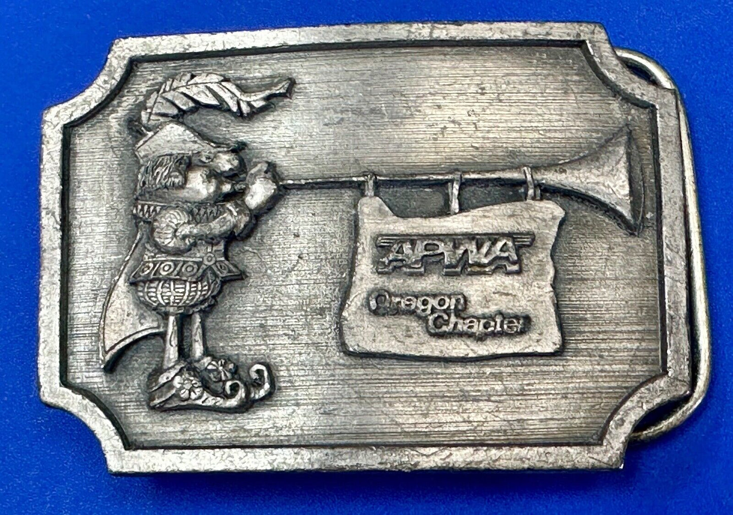 APWA Oregon chapter American Public Works Association Conference belt buckle