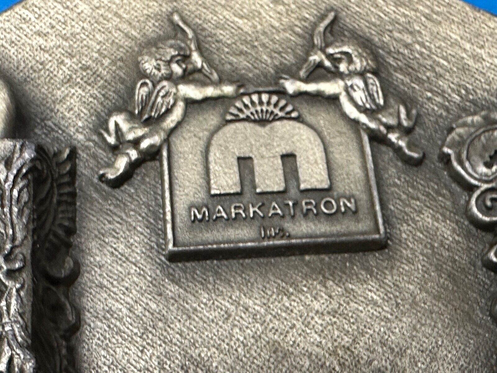 Vintage 1980 Coke a cola Belt Buckle Markatron Inc