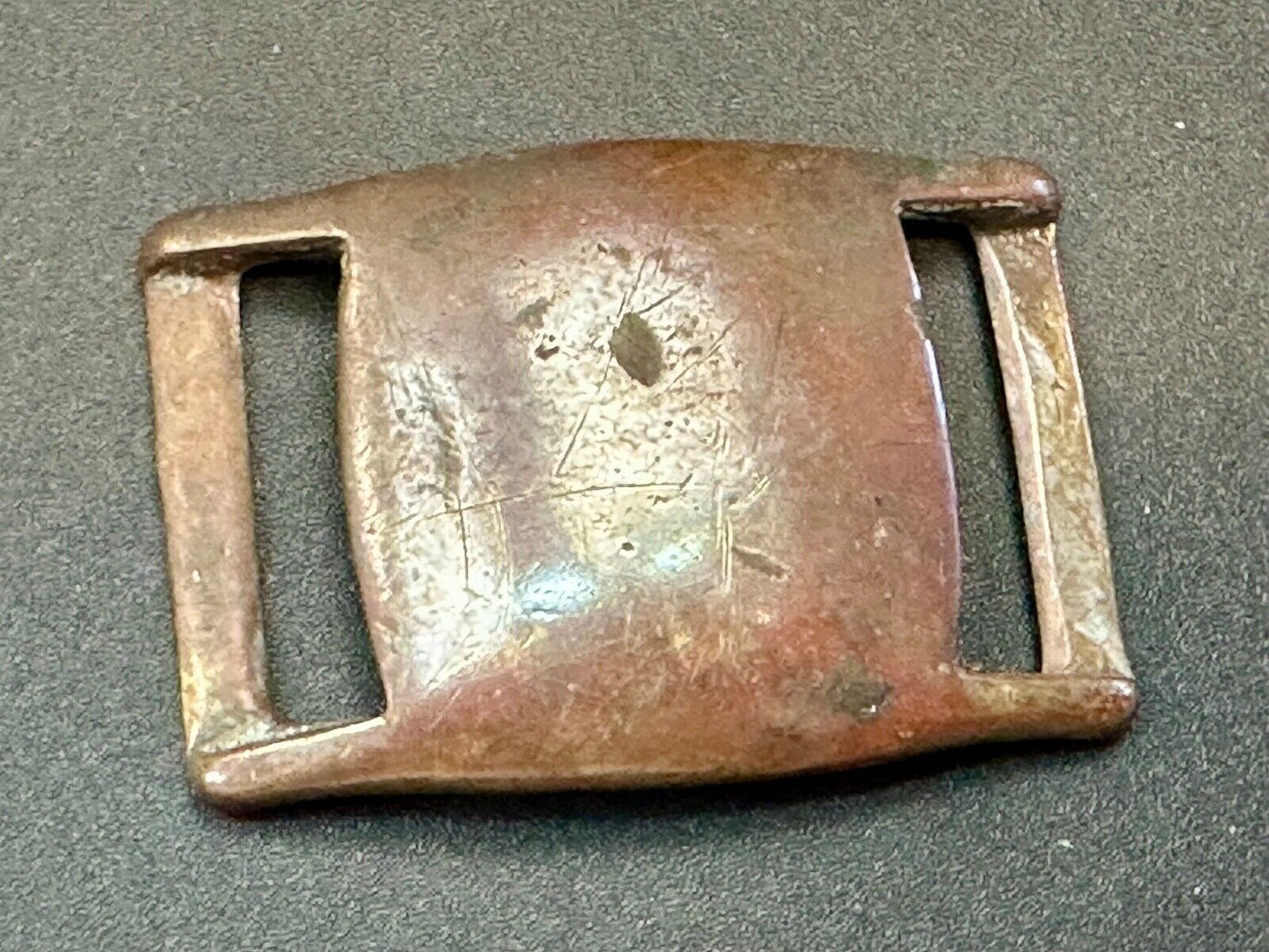 unknown to me! vintage belt scarf slide buckle