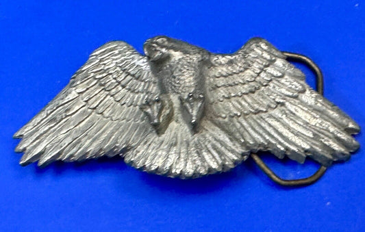 Vintage Figural Eagle Patriotic American USA Great American belt buckle Co