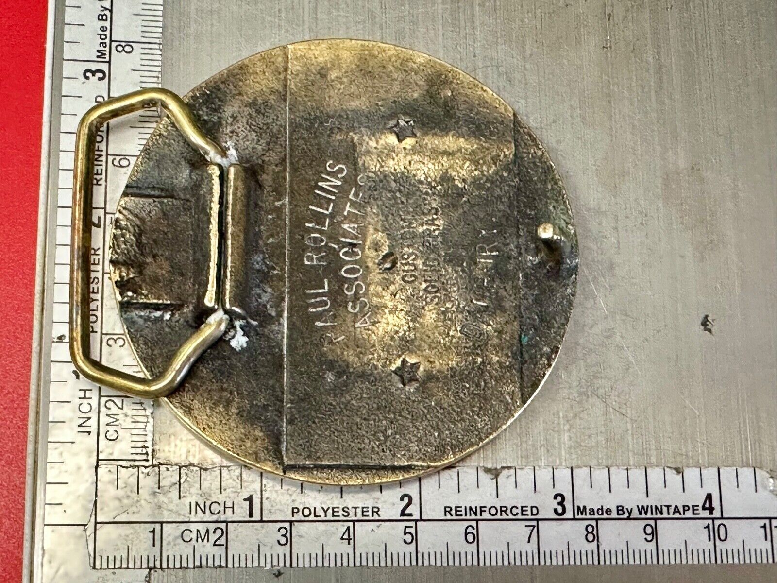 VEEDER-ROOT WHEEL END HUBODOMETERS Belt Buckle By Paul Rollins Associates