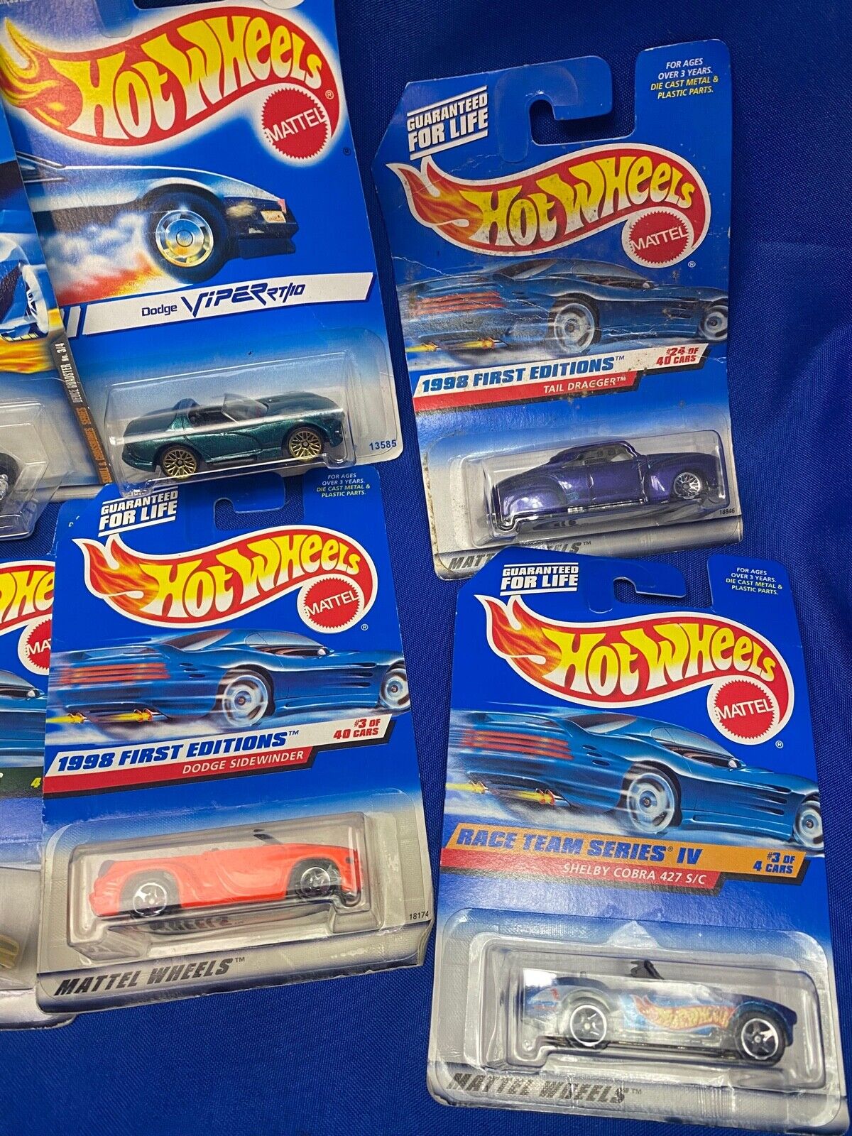  10 pc gift Lot of Hot Wheels NOS Diecast Vehicle Car Truck in packaging 