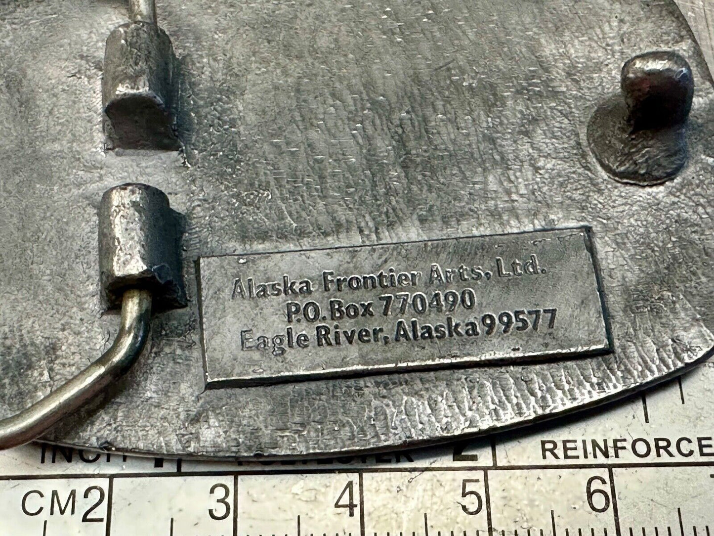 Alaska, The Great Land - Commemorative AK Frontier Arts belt buckle