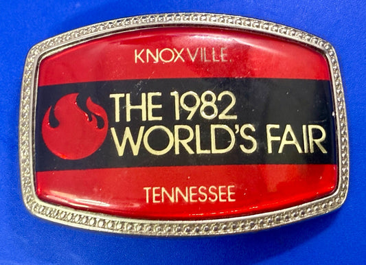 The 1982 World's Fair Knoxville Tennessee State Commemorative Belt Buckle