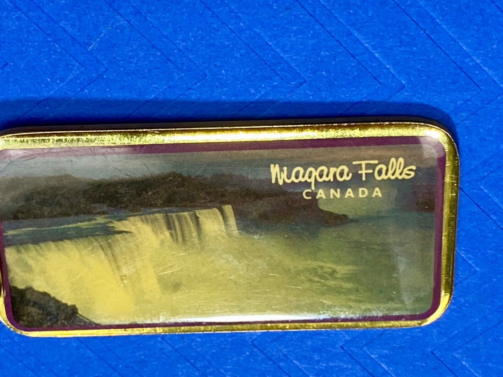 Vintage Keychain Niagra Falls Canada Souvenir Key Chain Key Ring