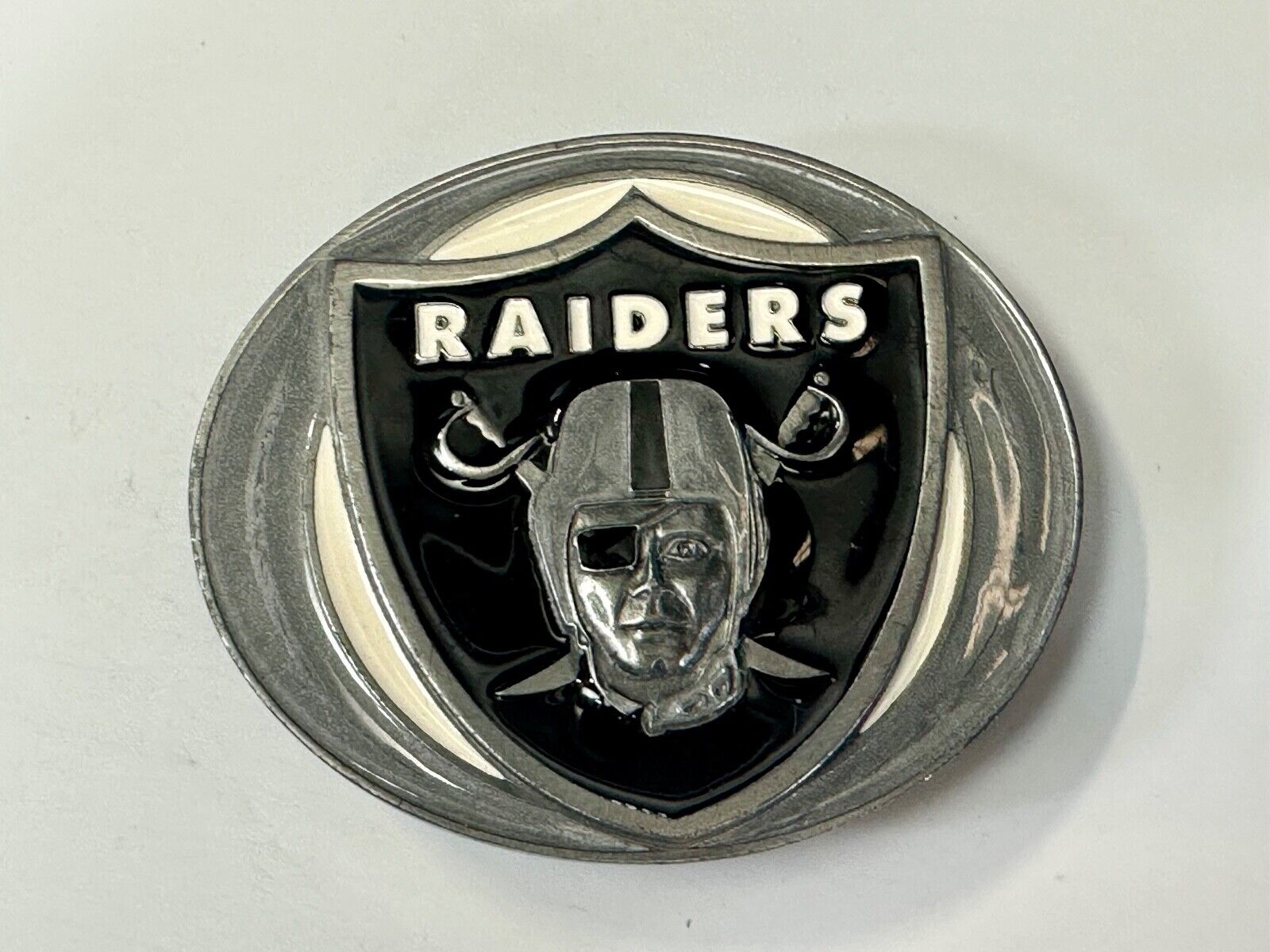 2003 Oakland Raiders NFL Football Commemorative Belt Buckle