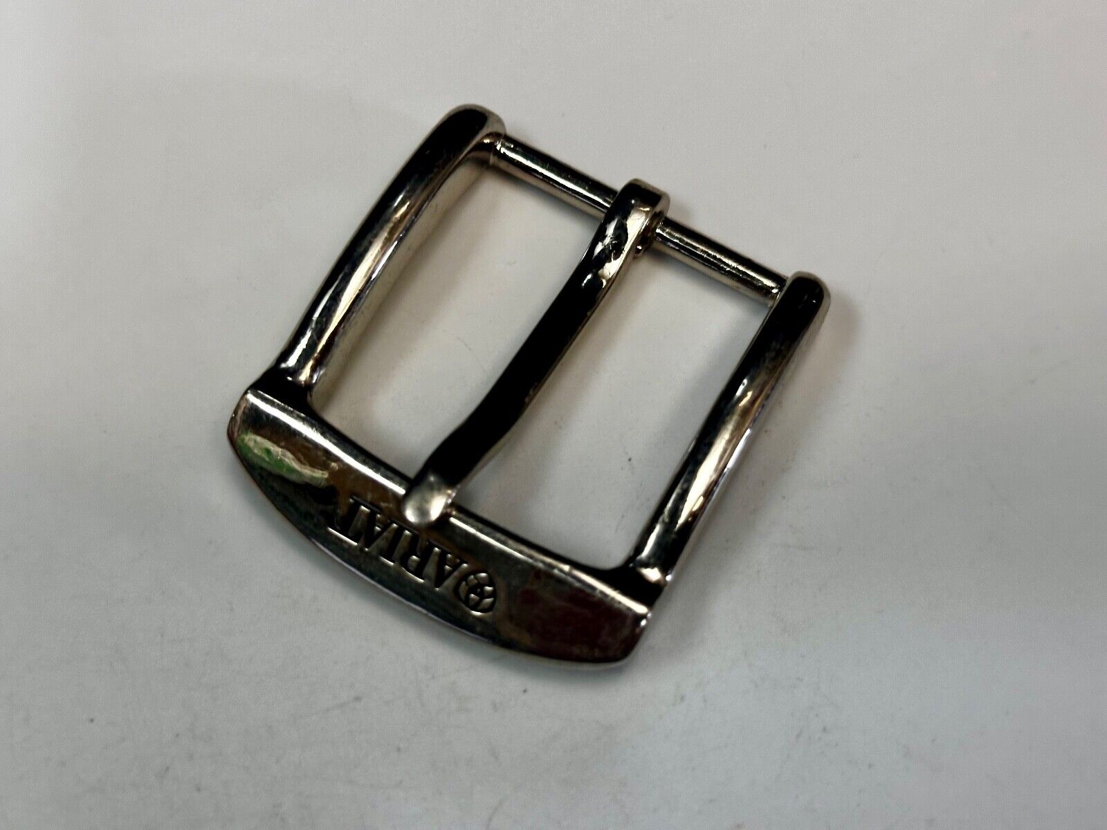 Ariat - Western silver tone ranger style replacement reflective 2"  belt buckle