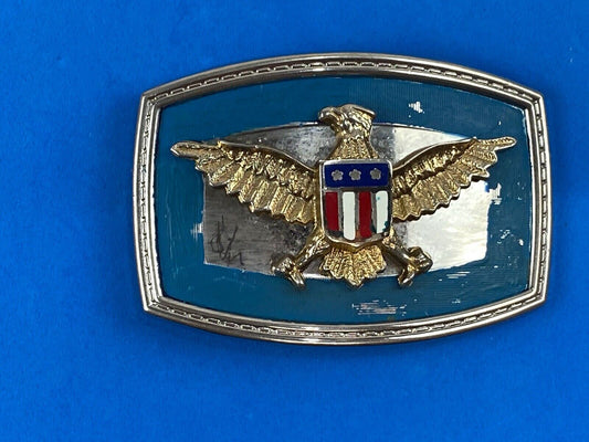 United States Of America Eagle With Shield Belt Buckle Colorful!   Different!