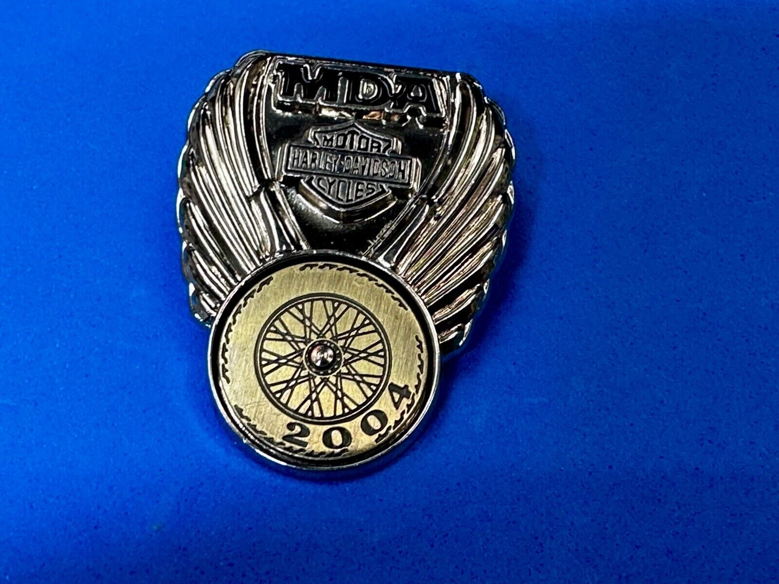 2004 MDA Harley Davidson Motorcycles Pin for Jacket or Vest