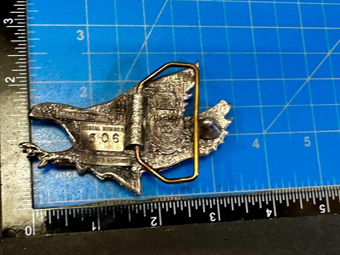 Majestic Flying Eagle Cutout Vintage 1979  - The Great American Belt Buckle #506