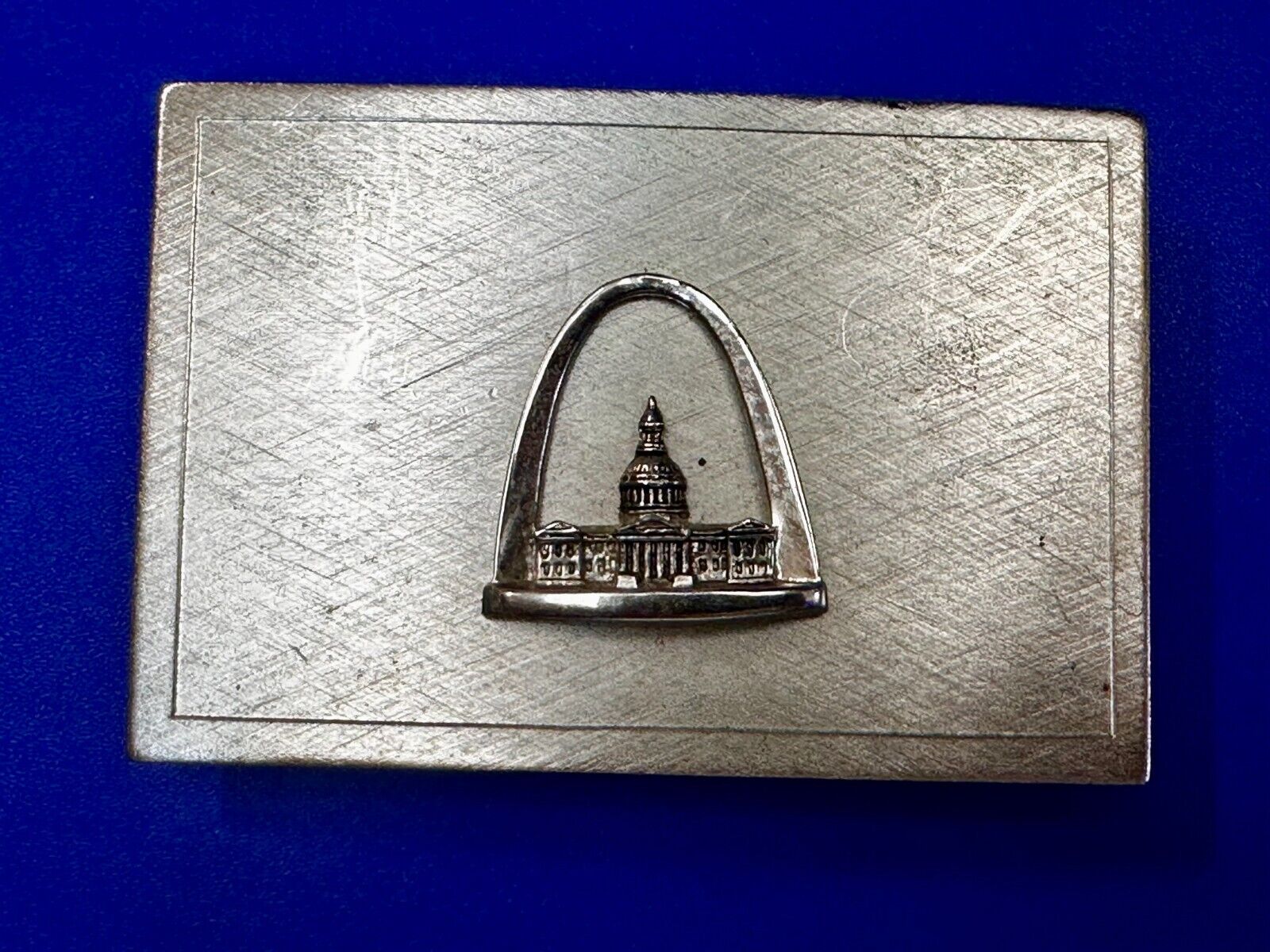The Gateway Arch St. Louis Missouri Mo Monument Museum Commemorative Belt Buckle