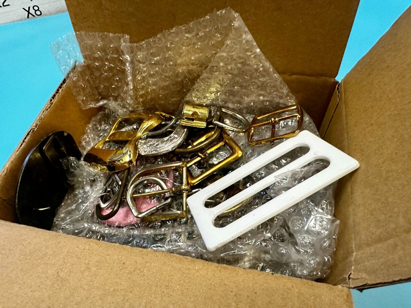 8 Pound LOT Vintage & Modern Belt buckles - Grab Bag - Resale Opportunity Gifts!