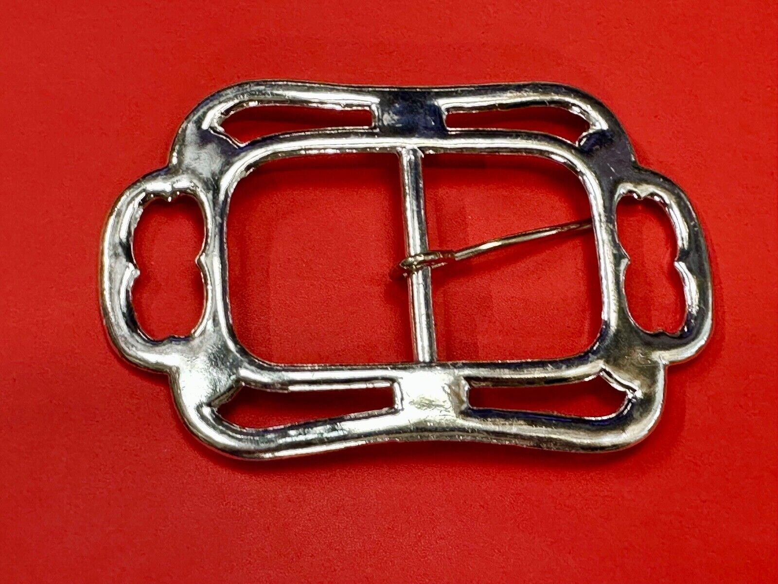 Unique Shape see through Replacement Metal belt buckle