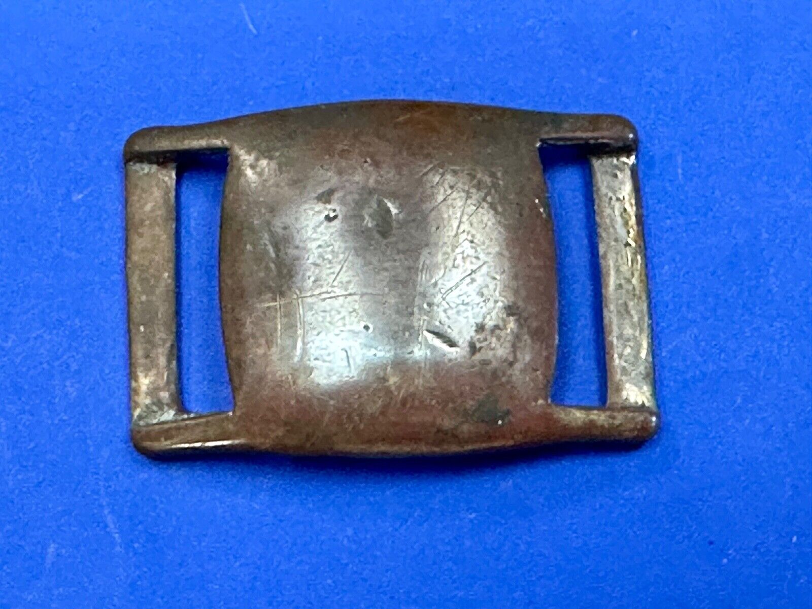 unknown to me! vintage belt scarf slide buckle
